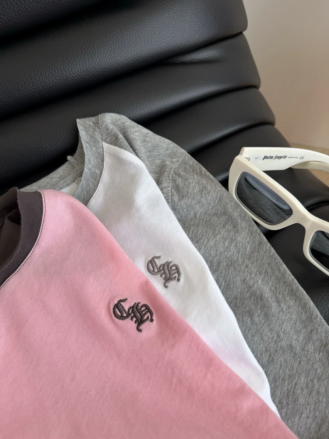 CHROME HEARTS T-shirts Pink-Gray-White S-L A75202609060356 - Image 3
