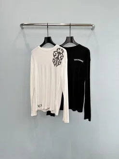 CHROME HEARTS T-shirts White-Black S-L A85202609060303