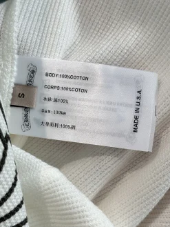 Alternative view of CHROME HEARTS T-shirts White-Black S-L A85202609060304