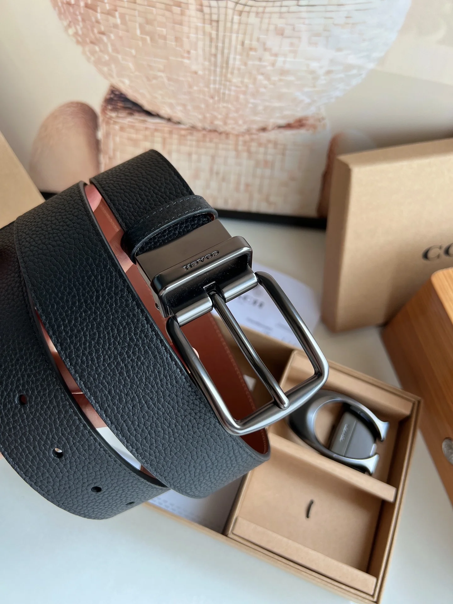 COACH Belts Black-Brown A70202609070536 - Image 5
