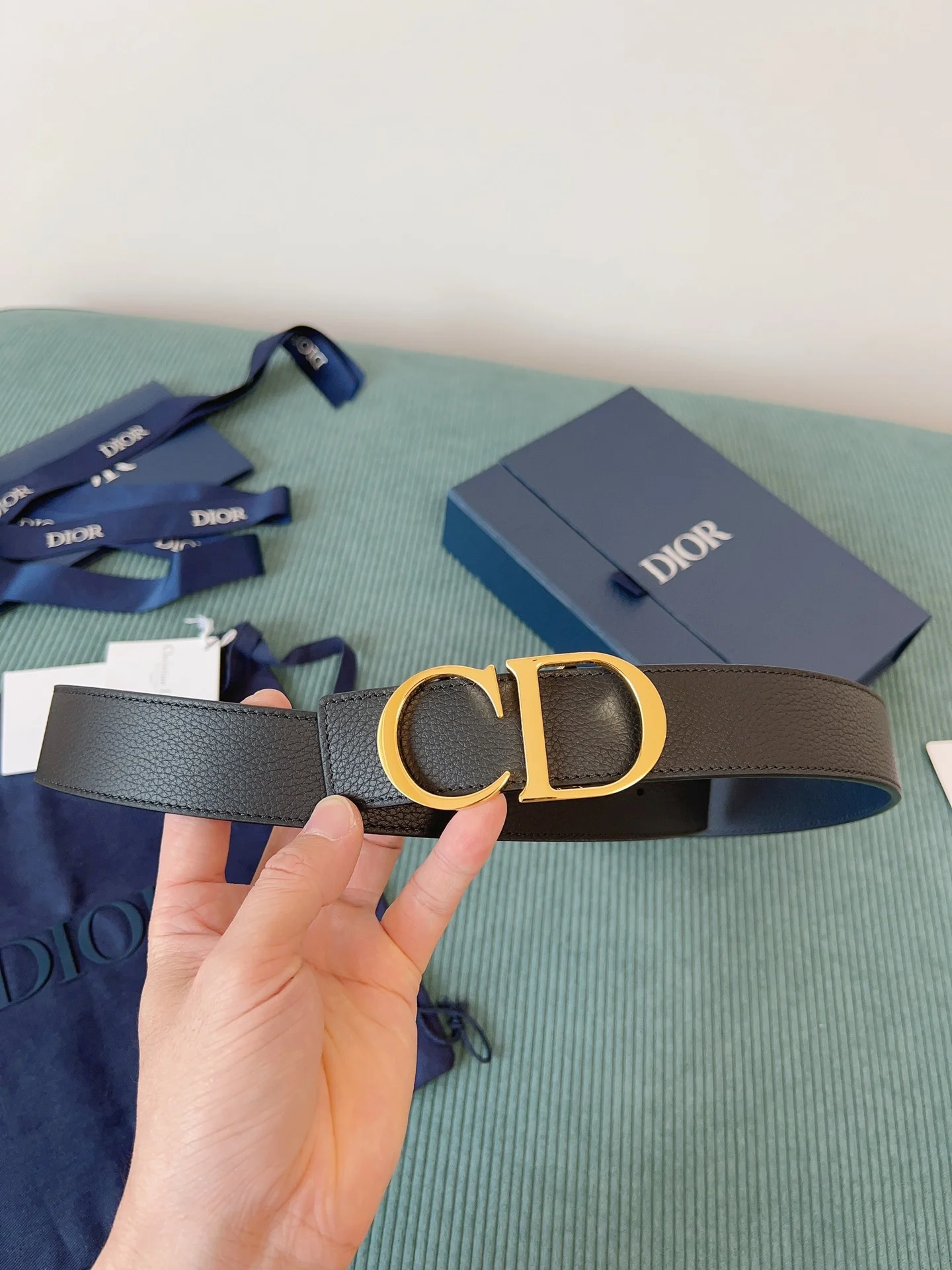 DIOR Belts Black-Gold A60202609070326 - Image 7