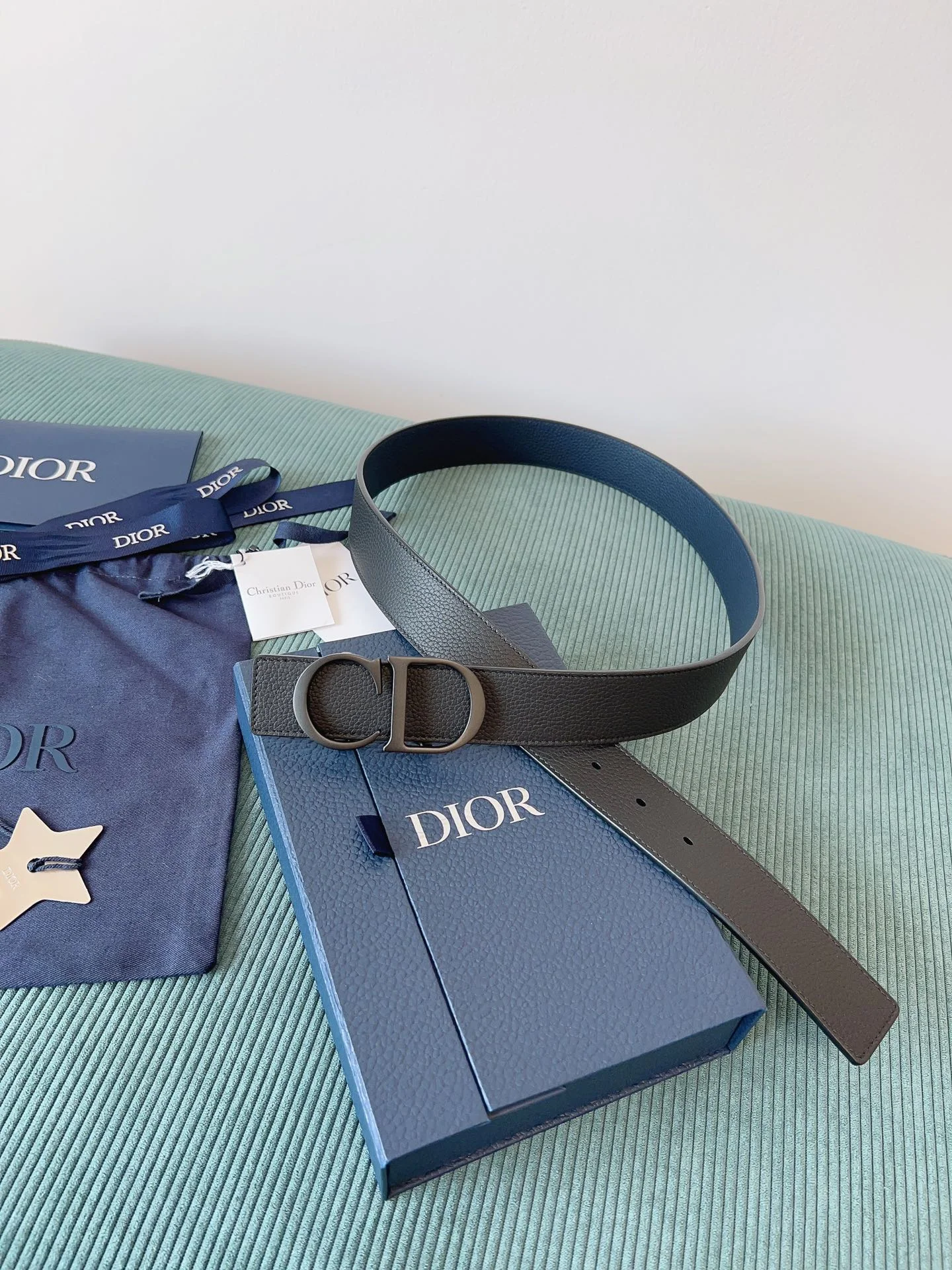 DIOR Belts Black-Gray A60202609070328 - Image 4