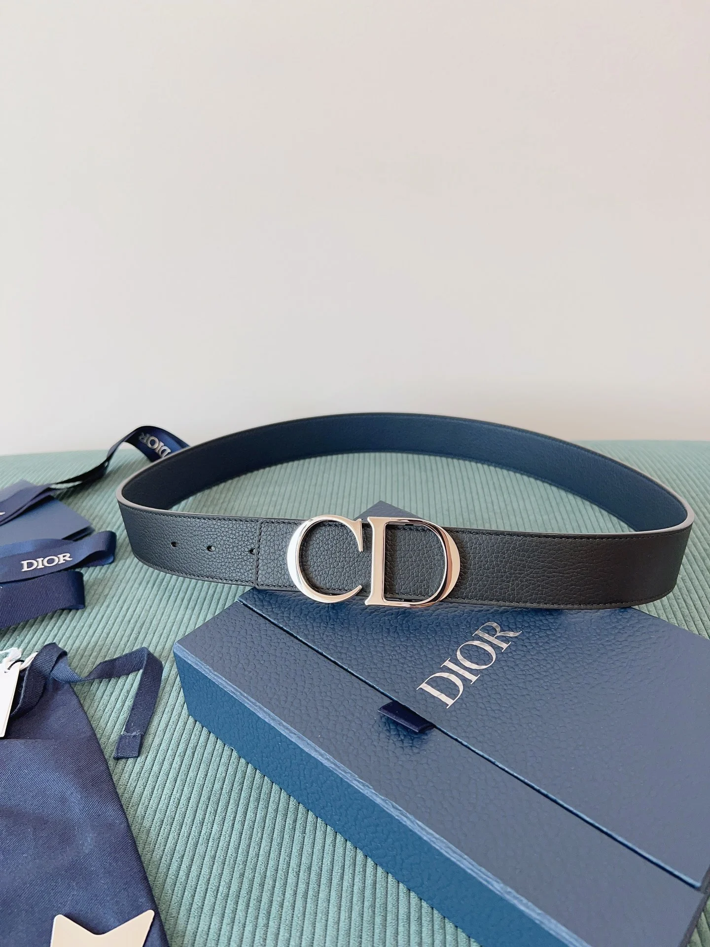 DIOR Belts Black-Silver A60202609070325