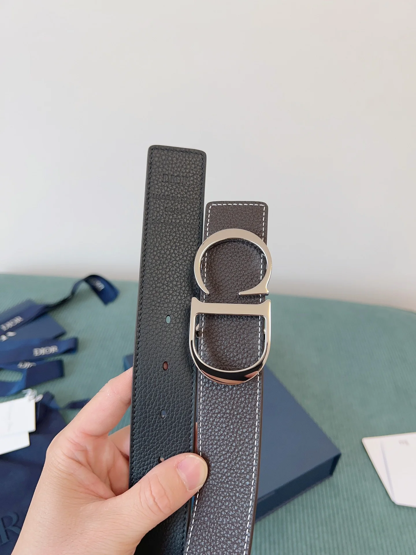 DIOR Belts Brown-Gold A60202609070329 - Image 3