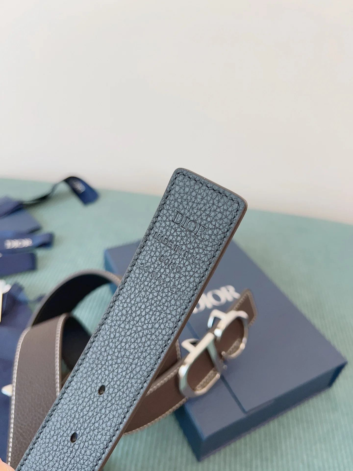DIOR Belts Brown-Gold A60202609070329 - Image 6