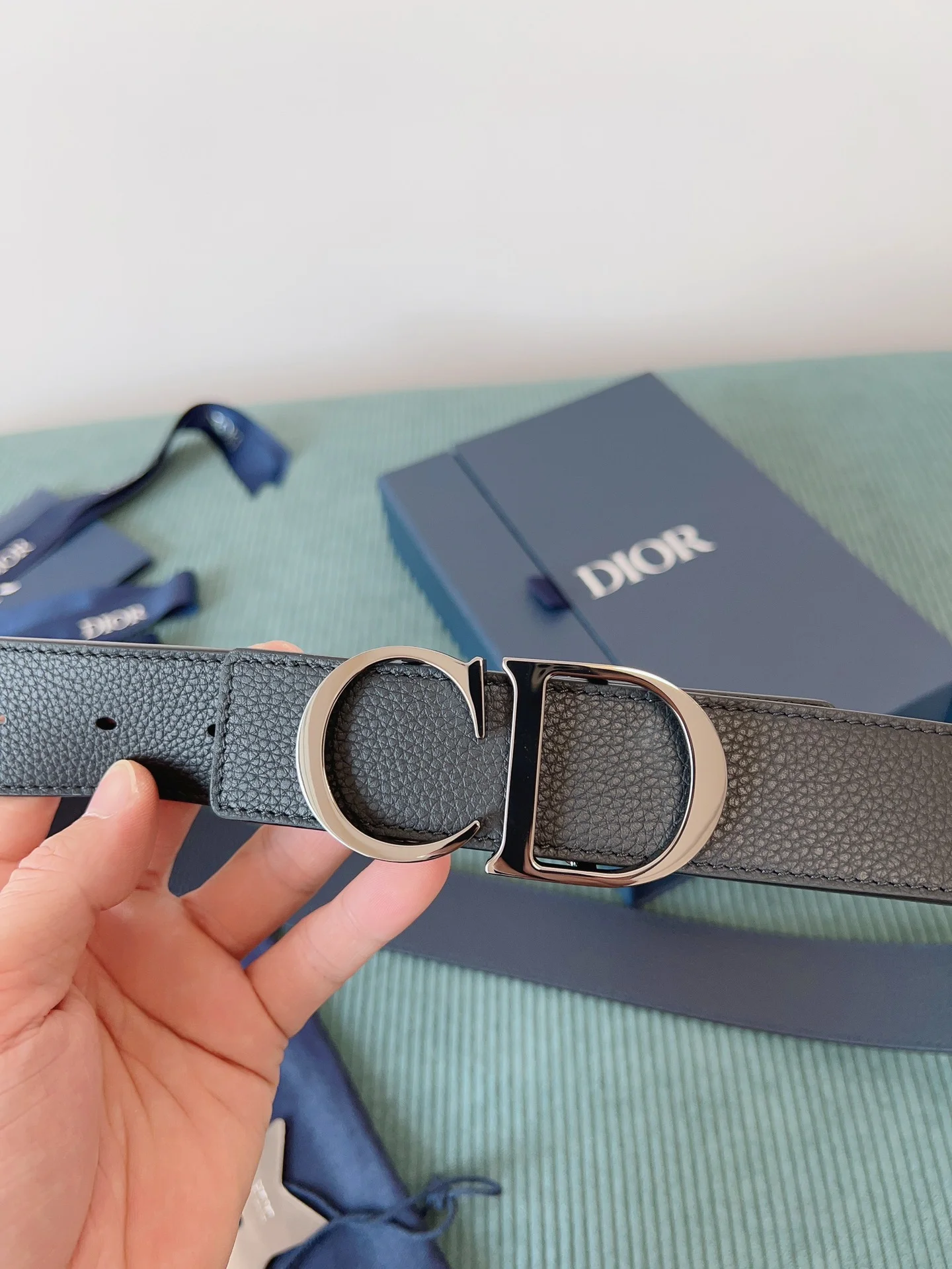 DIOR Belts Gray-Silver A60202609070327 - Image 2