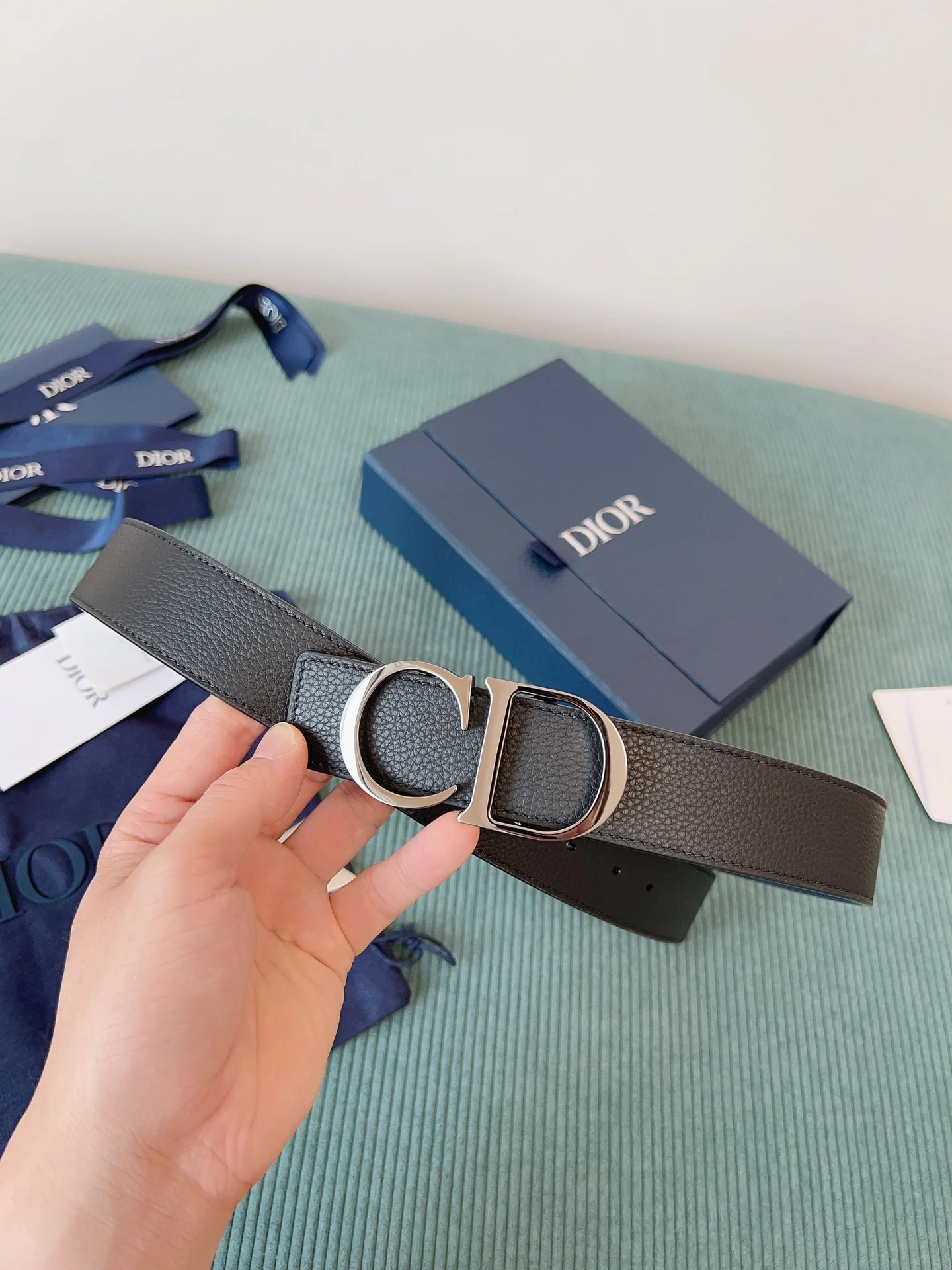 DIOR Belts Gray-Silver A60202609070327 - Image 9