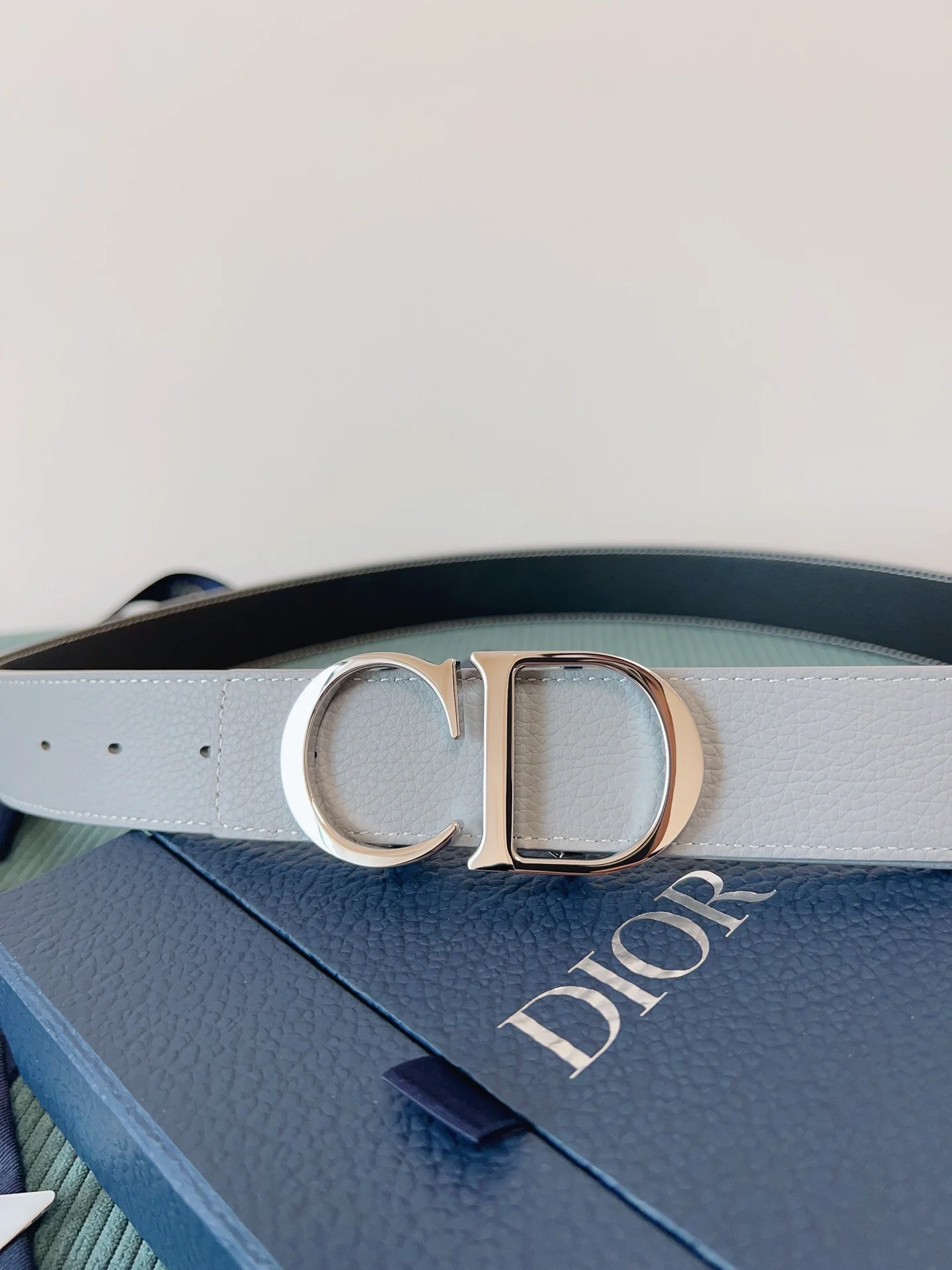 DIOR Belts Grey-Silver A60202609070332 - Image 2