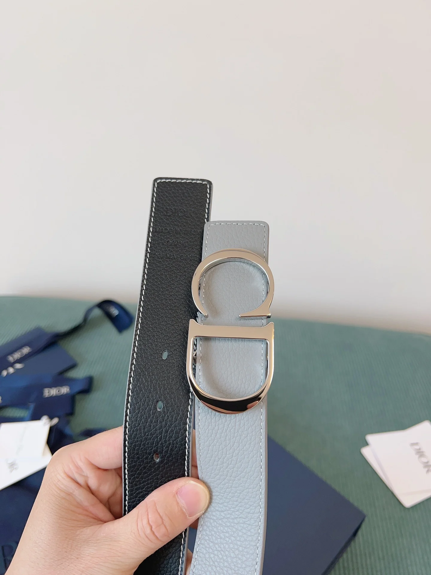 DIOR Belts Grey-Silver A60202609070332 - Image 3