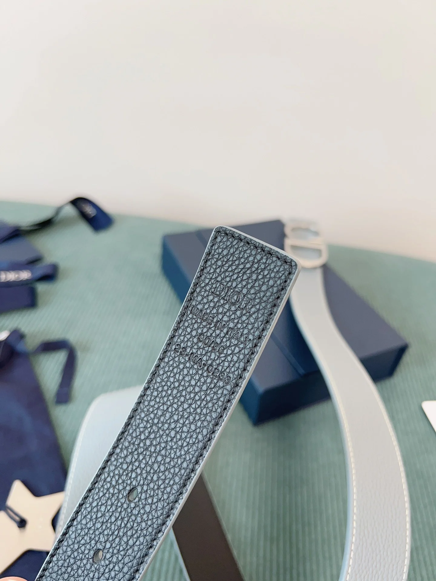 DIOR Belts Light Blue-Silver A60202609070331 - Image 9