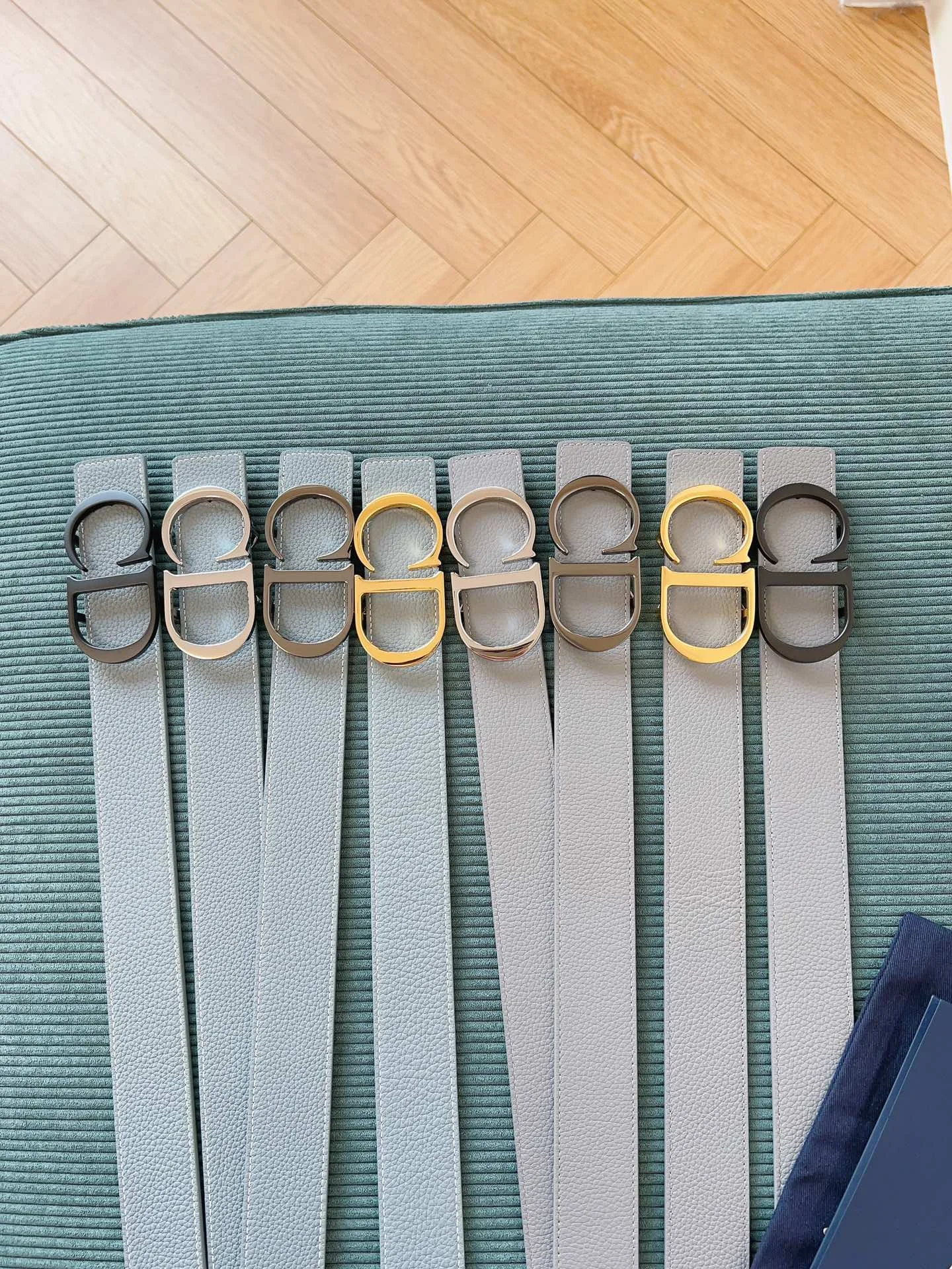 DIOR Belts Light Blue-Silver A60202609070331 - Image 10