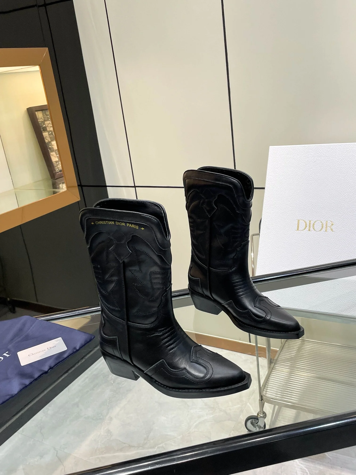 DIOR Boots Black C90202609111264 - Image 3