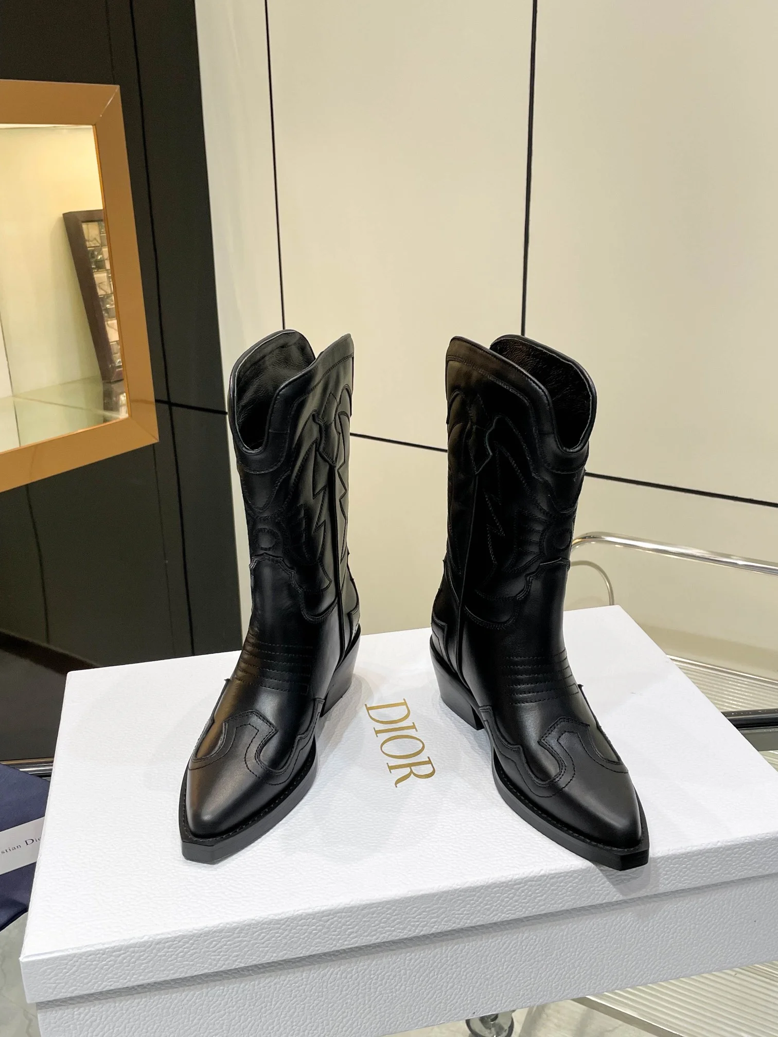 DIOR Boots Black C90202609111264 - Image 4