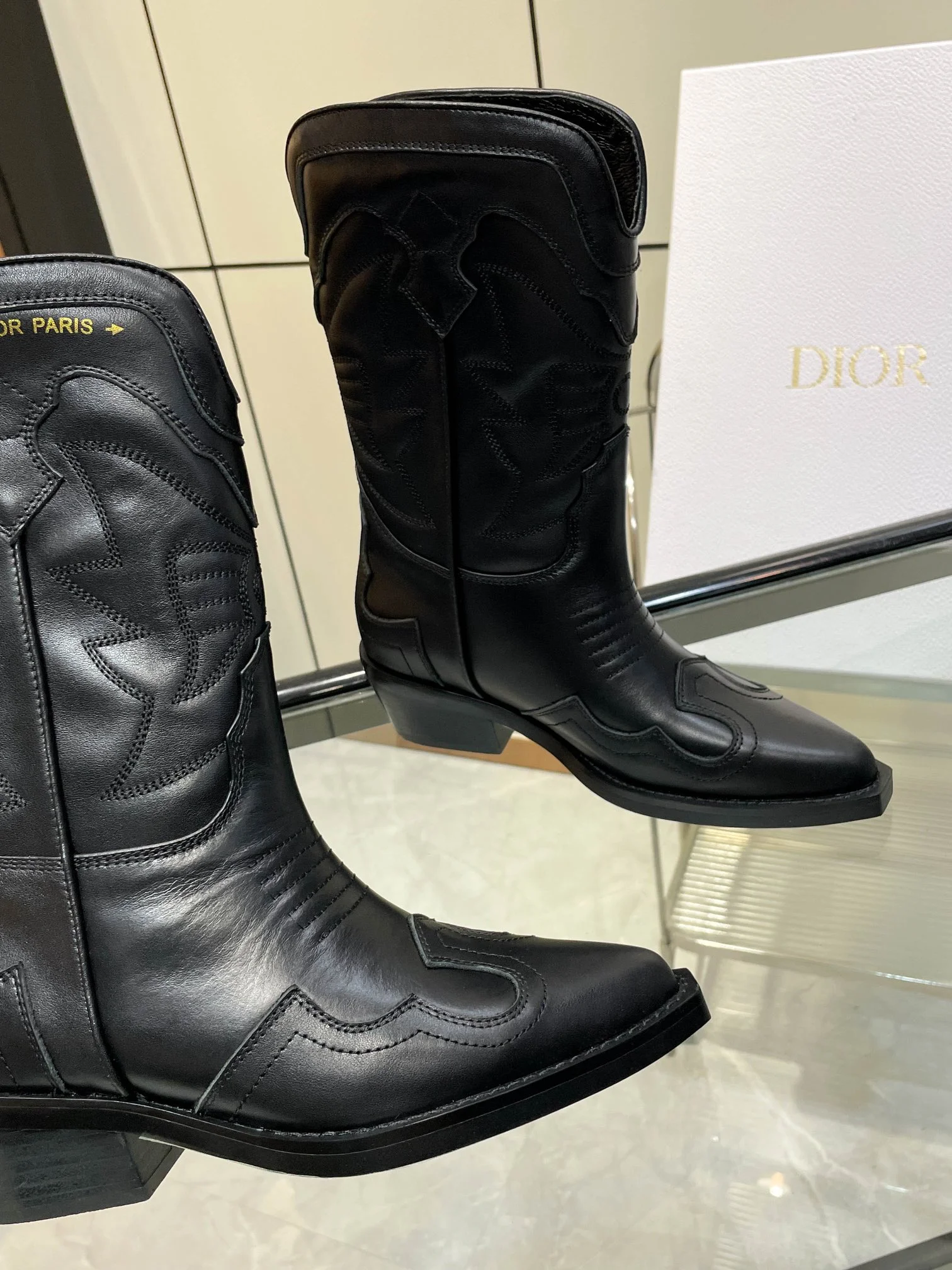 DIOR Boots Black C90202609111264 - Image 7