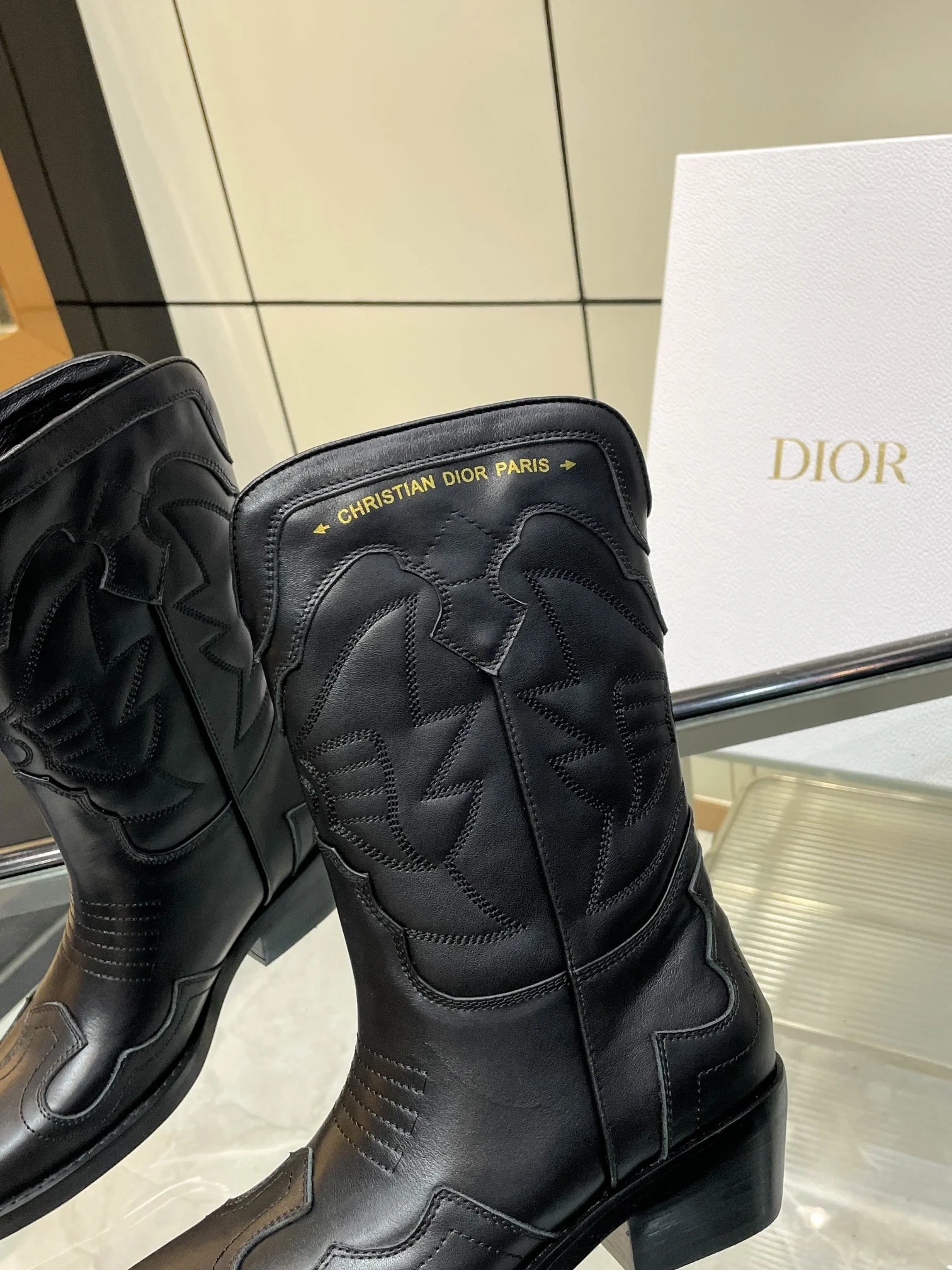 DIOR Boots Black C90202609111264 - Image 9