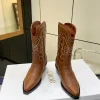 DIOR Boots Leather Brown-White EU35-40 C90202609111263