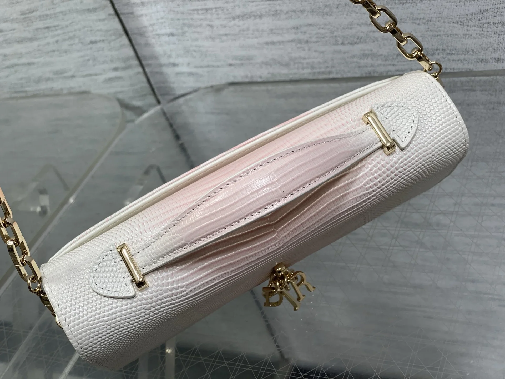 DIOR Clutches Bags White-Pink 21X11X5CM F50202609090148 - Image 5