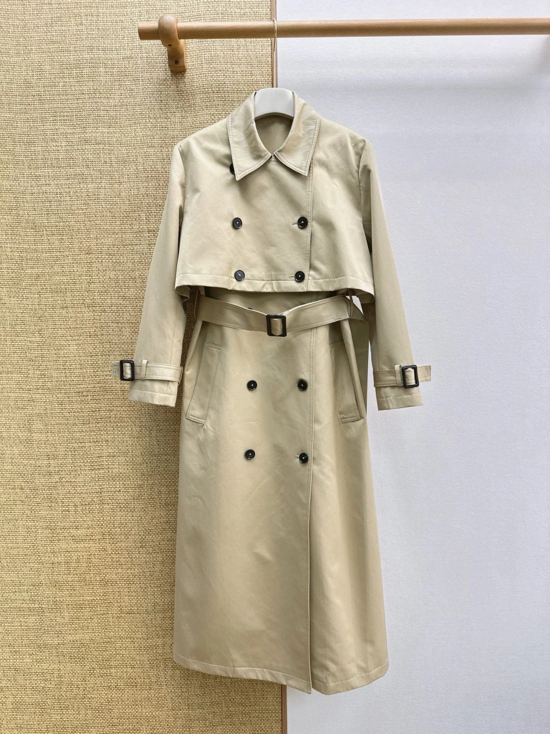 DIOR Coats Beige-Black S-L D55202609062103