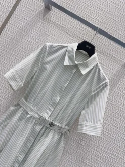 Alternative view of DIOR Dresses Green-White S-L C25202609063571