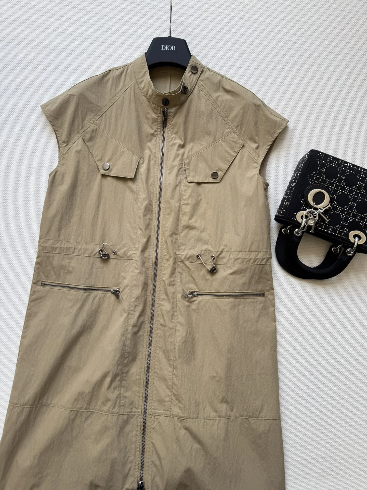 DIOR Dresses Khaki-Silver S-L C15202609063017 - Image 3