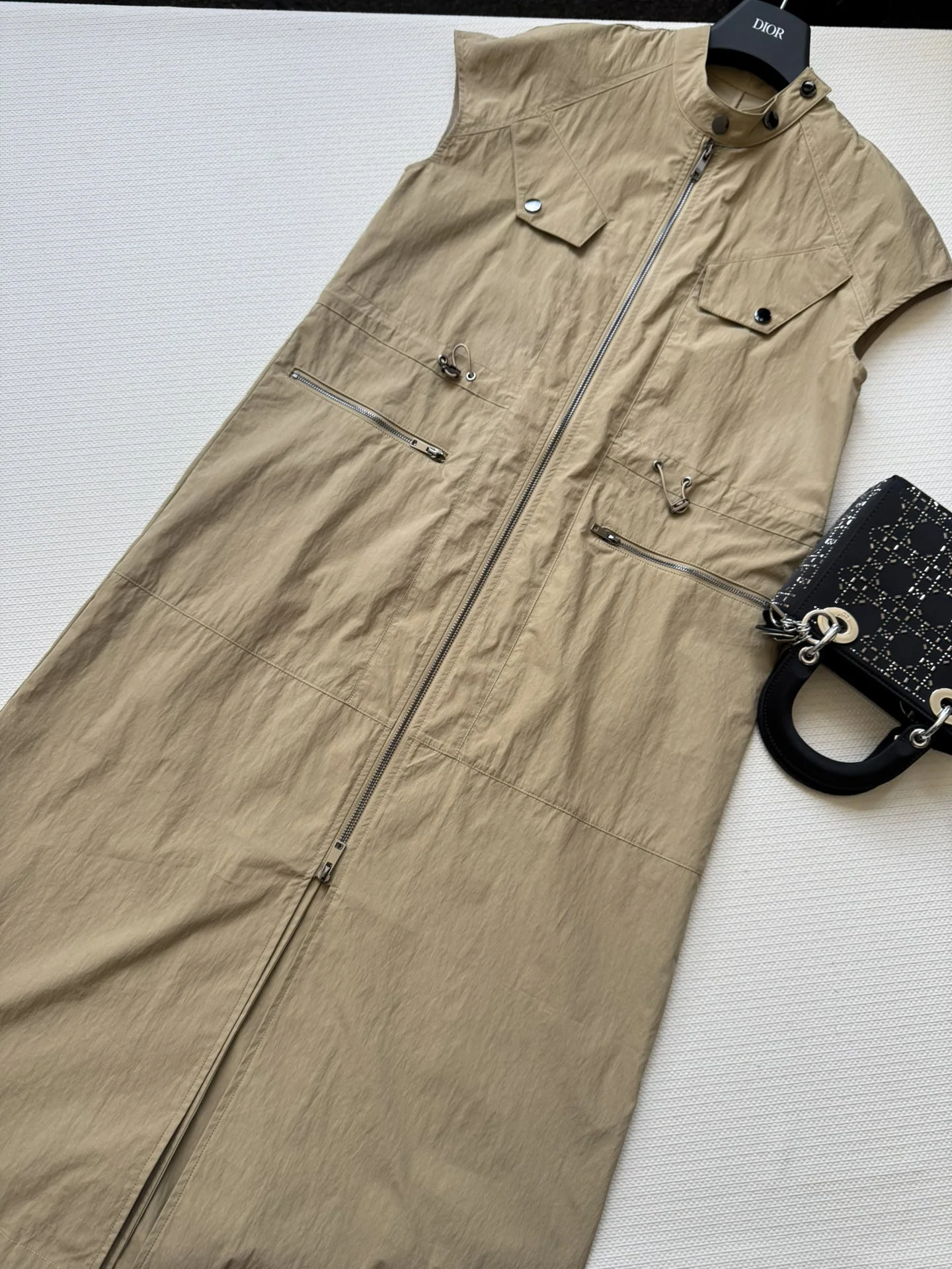 DIOR Dresses Khaki-Silver S-L C15202609063017 - Image 5