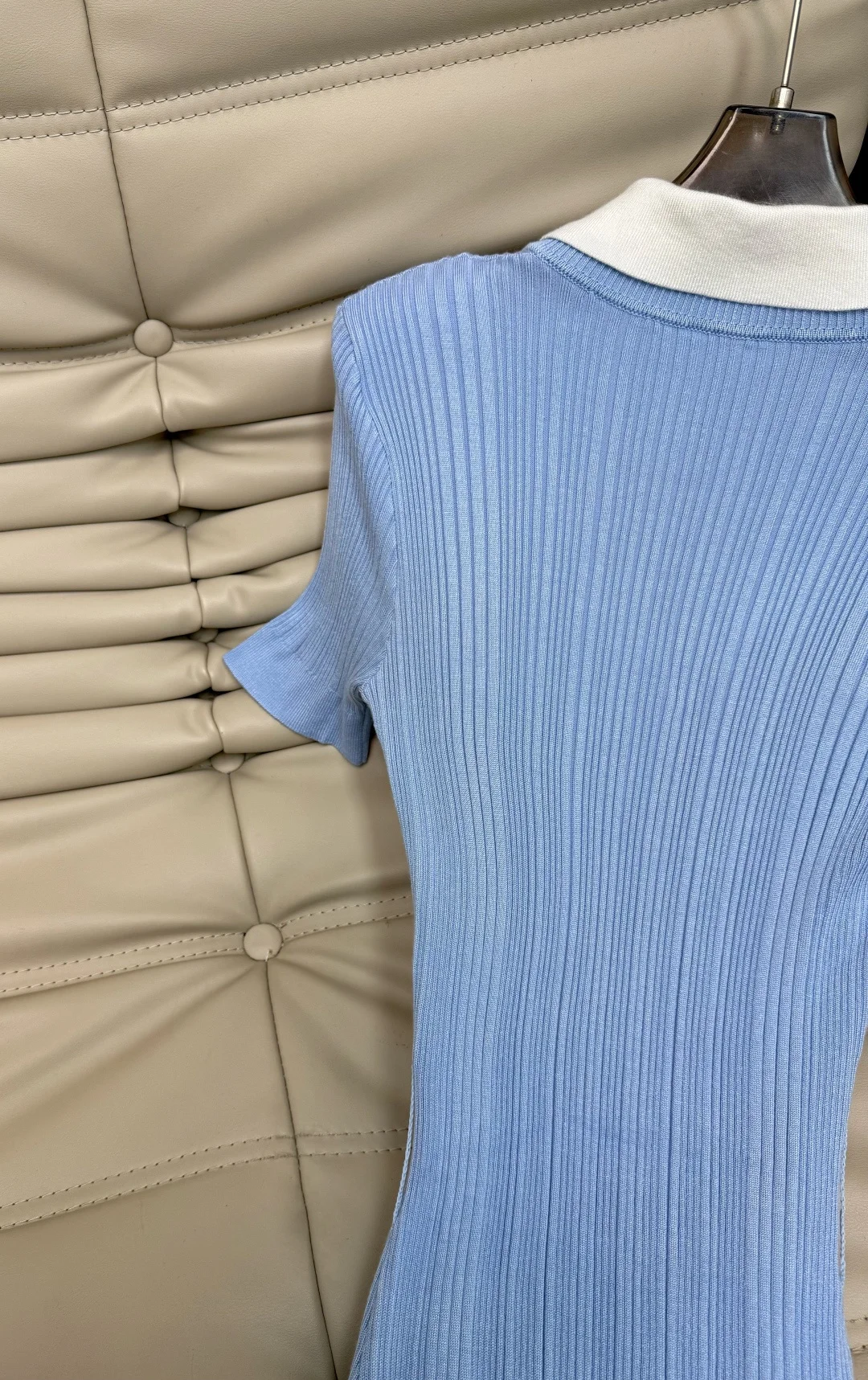 DIOR Dresses Knit Blue-White S-M-L C70202609063148 - Image 8