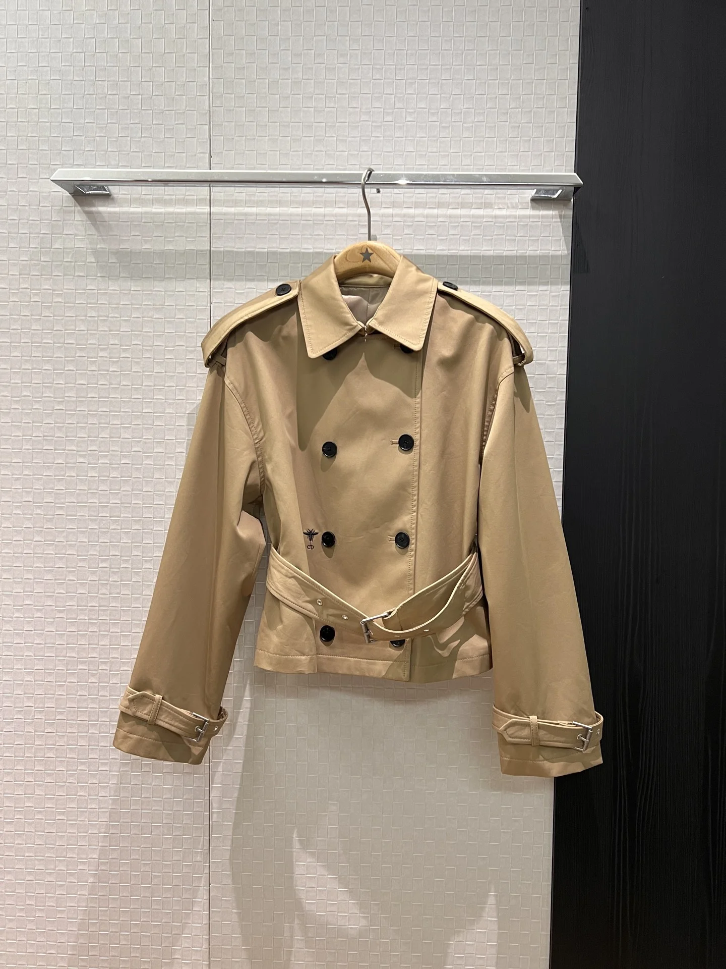 DIOR Jackets Beige-Black S-L C40202609062798