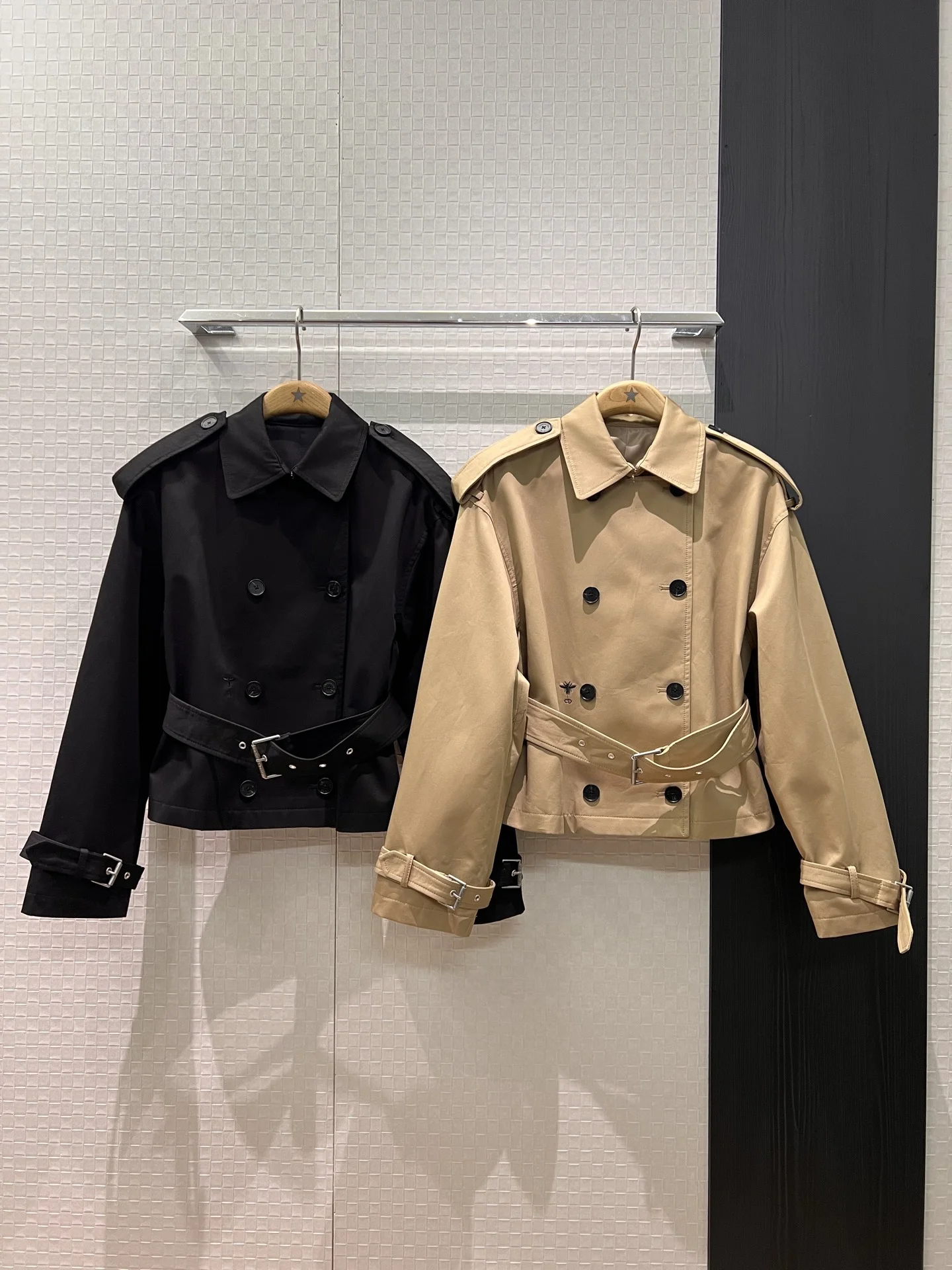 DIOR Jackets Beige-Black S-L C40202609062798 - Image 9