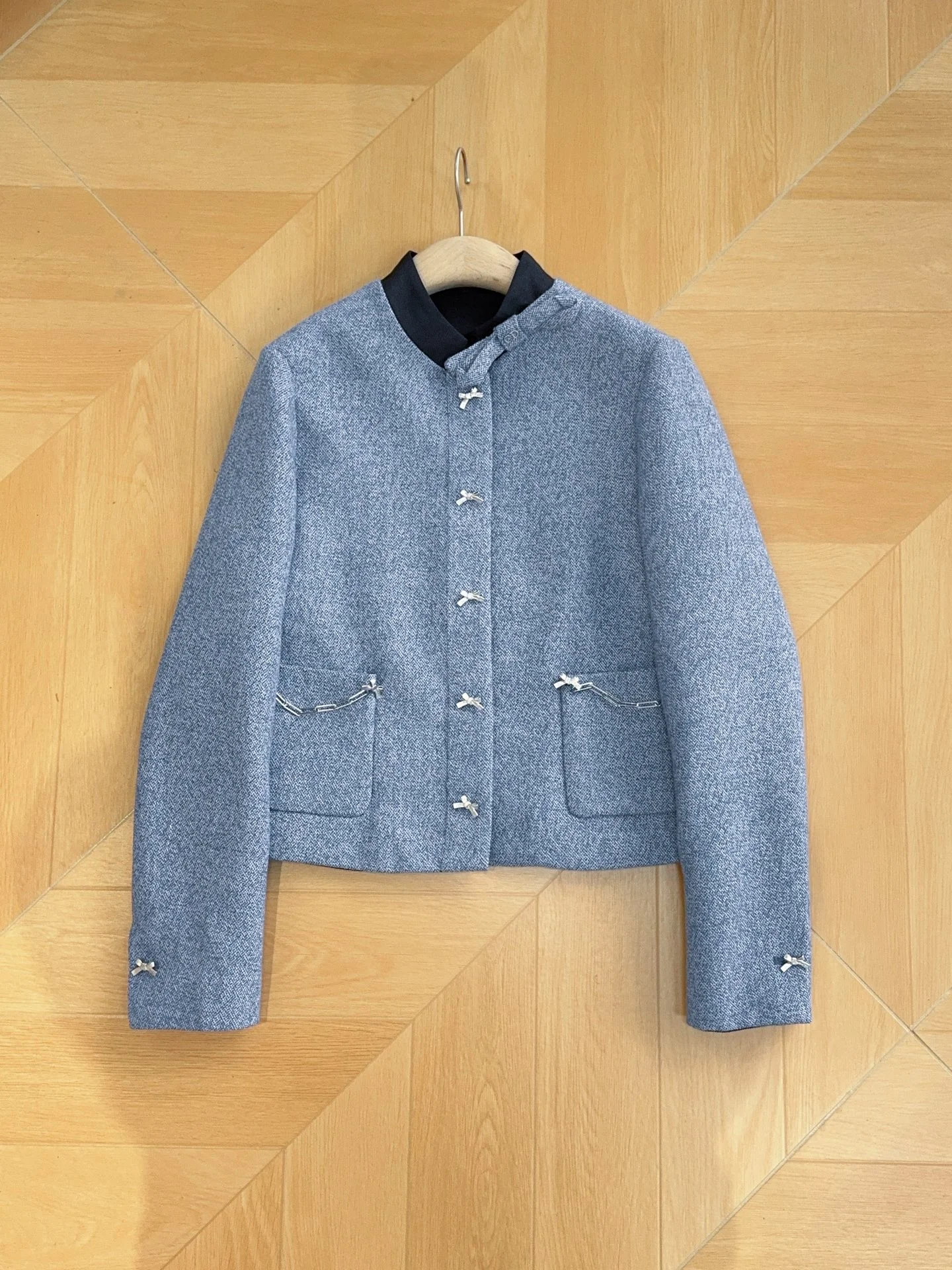 DIOR Jackets Blue-Black S M L XL C50202609060103 - Image 8