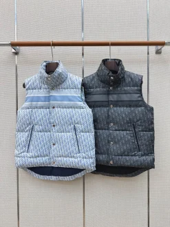 DIOR Jackets Blue-Gray S-L D30202609062255