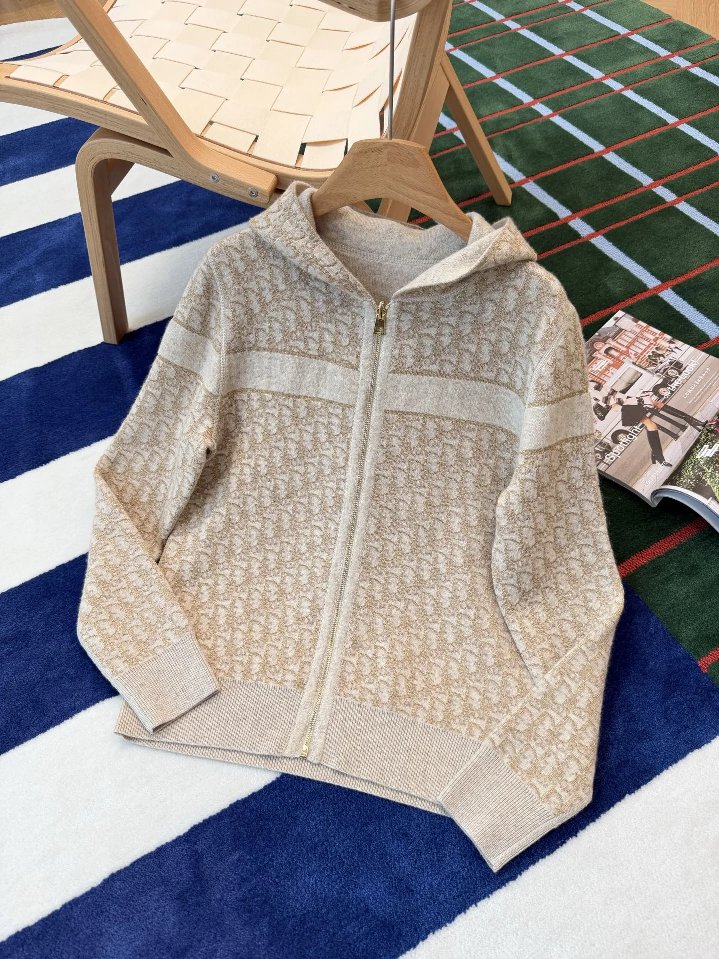 DIOR Jackets Cashmere Beige-Gold S M L F25202609060682