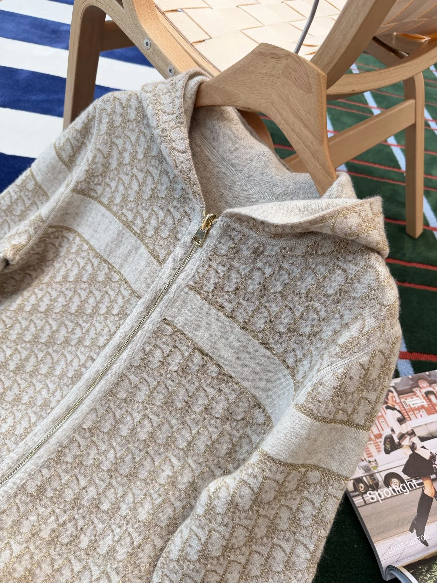 DIOR Jackets Cashmere Beige-Gold S M L F25202609060682 - Image 3