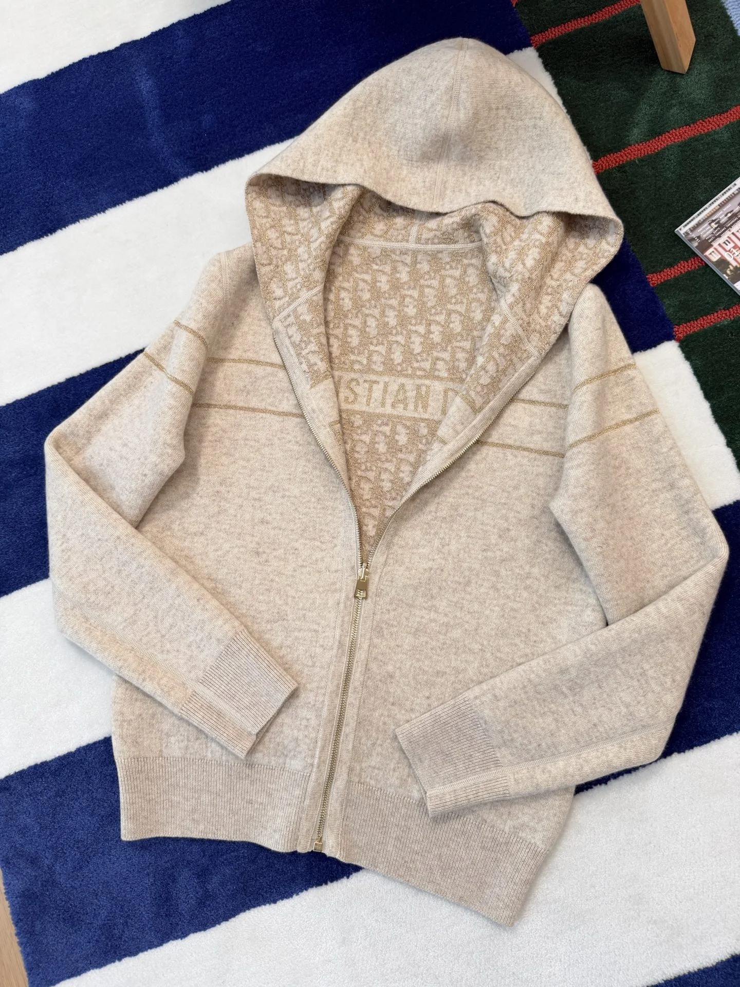 DIOR Jackets Cashmere Beige-Gold S M L F25202609060682 - Image 4