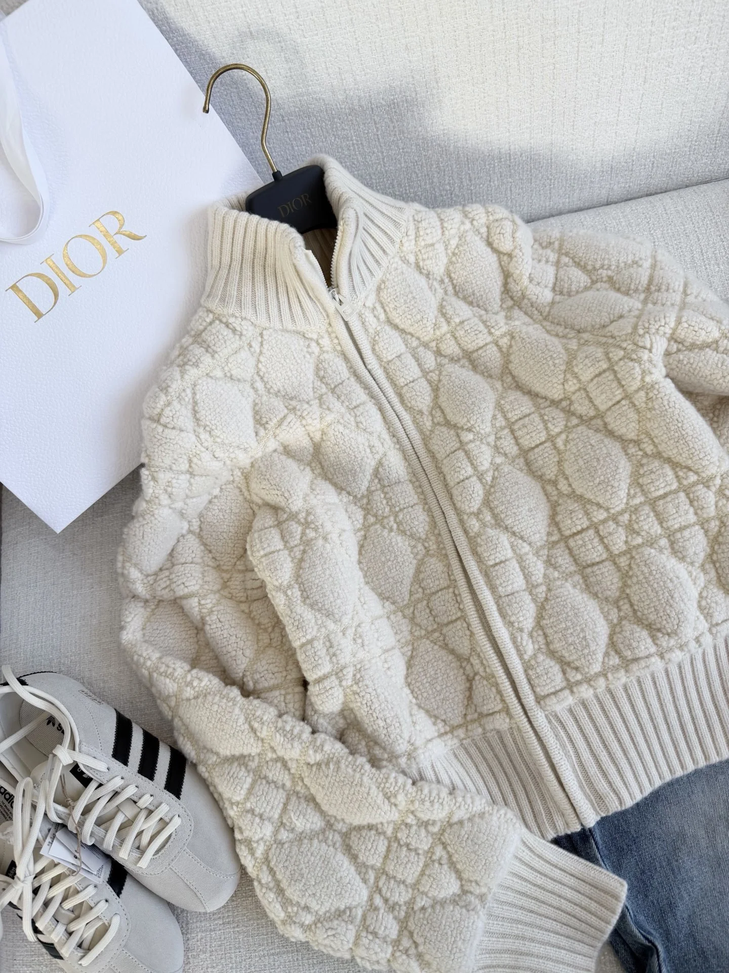 DIOR Jackets Cream S-L C70202609061987