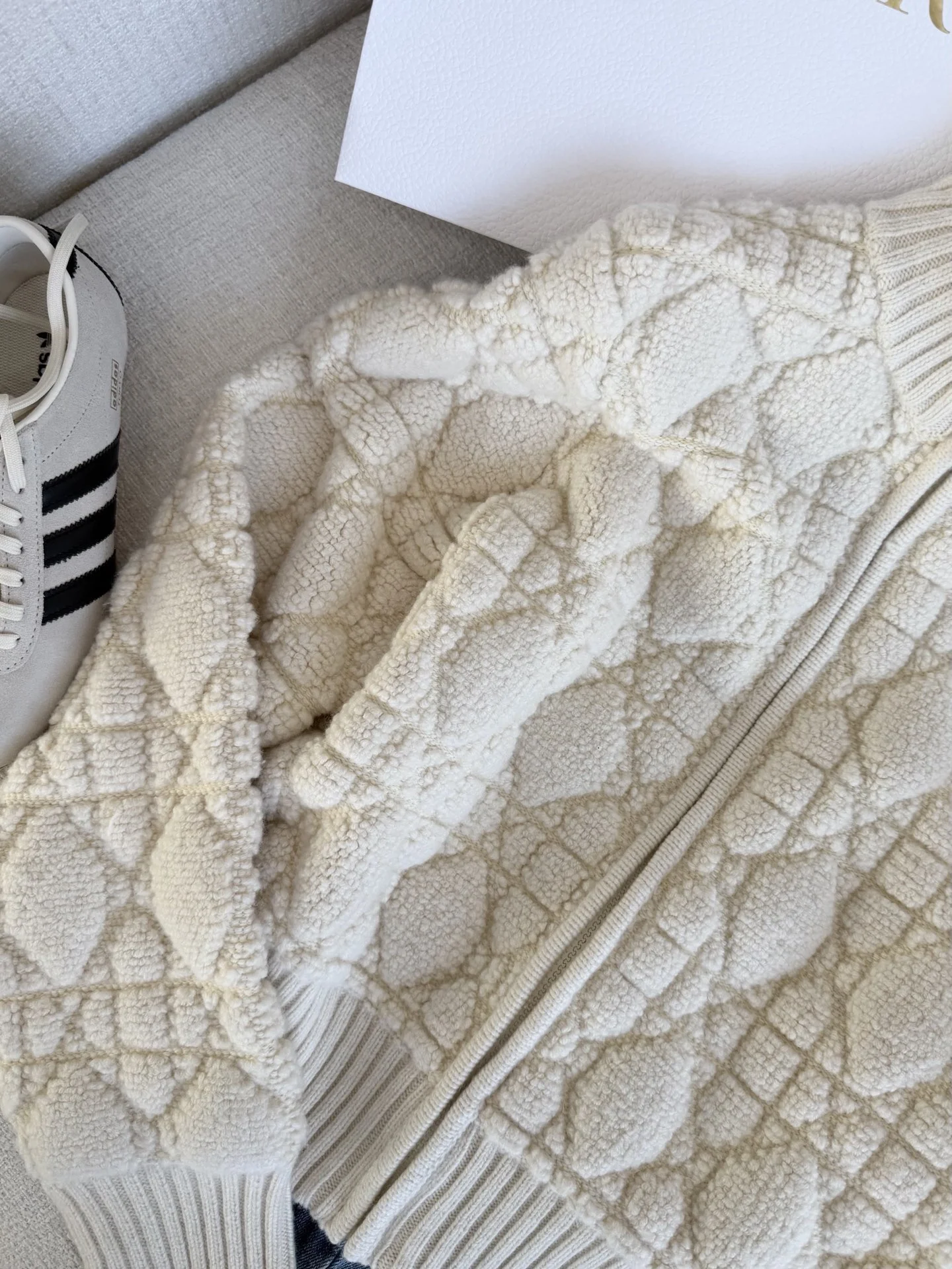 DIOR Jackets Cream S-L C70202609061987 - Image 2