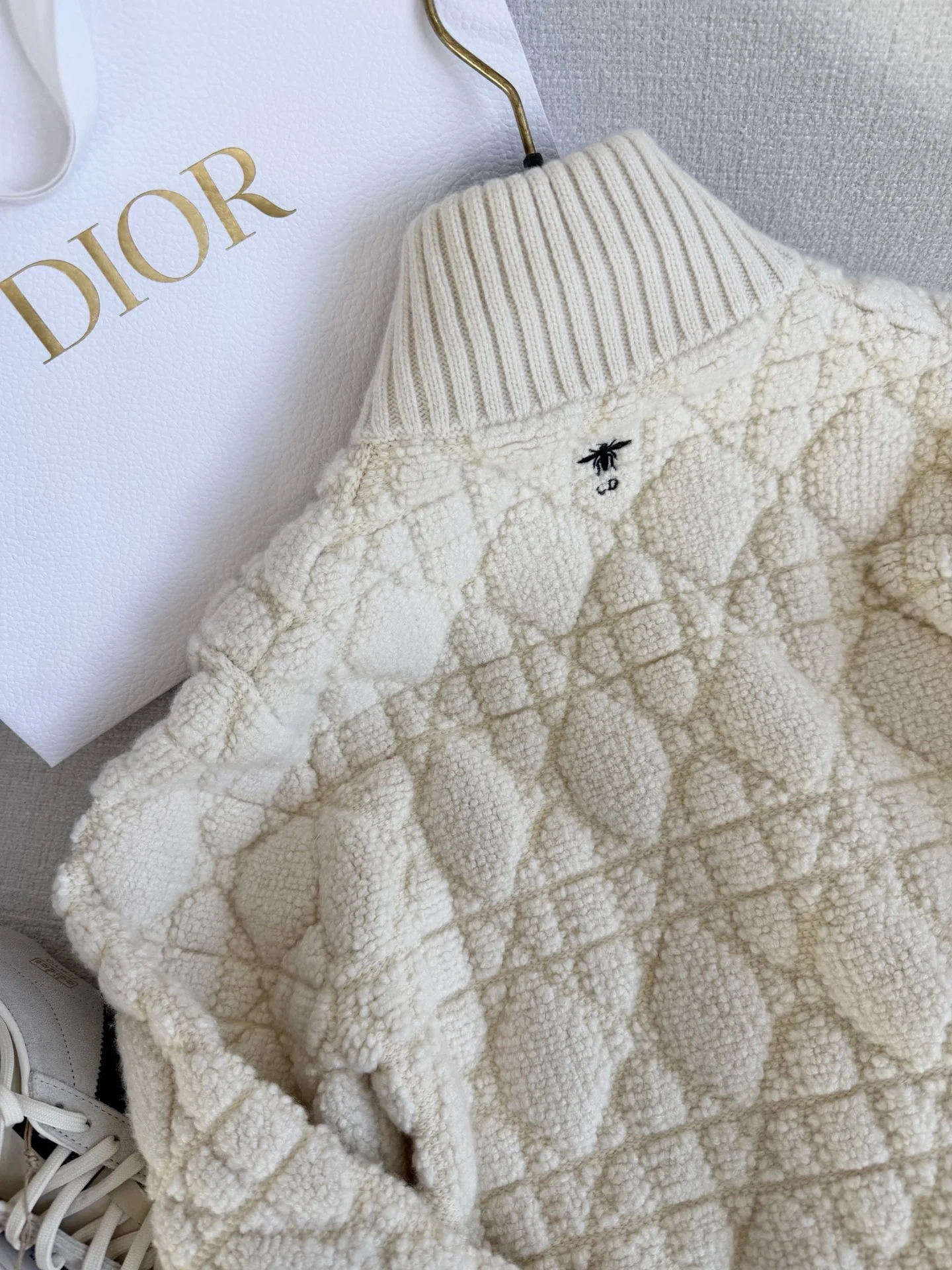 DIOR Jackets Cream S-L C70202609061987 - Image 8