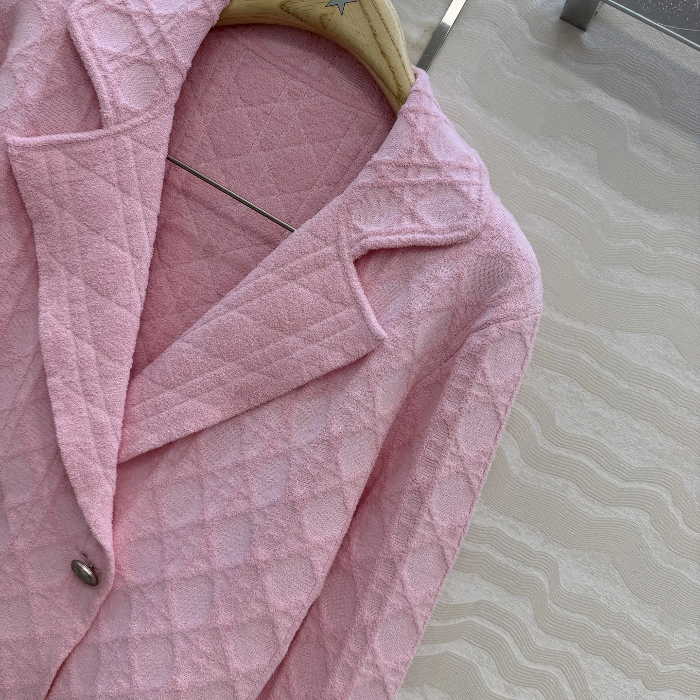 DIOR Jackets Knit Yarn Pink 36-40 C20202609062756 - Image 3