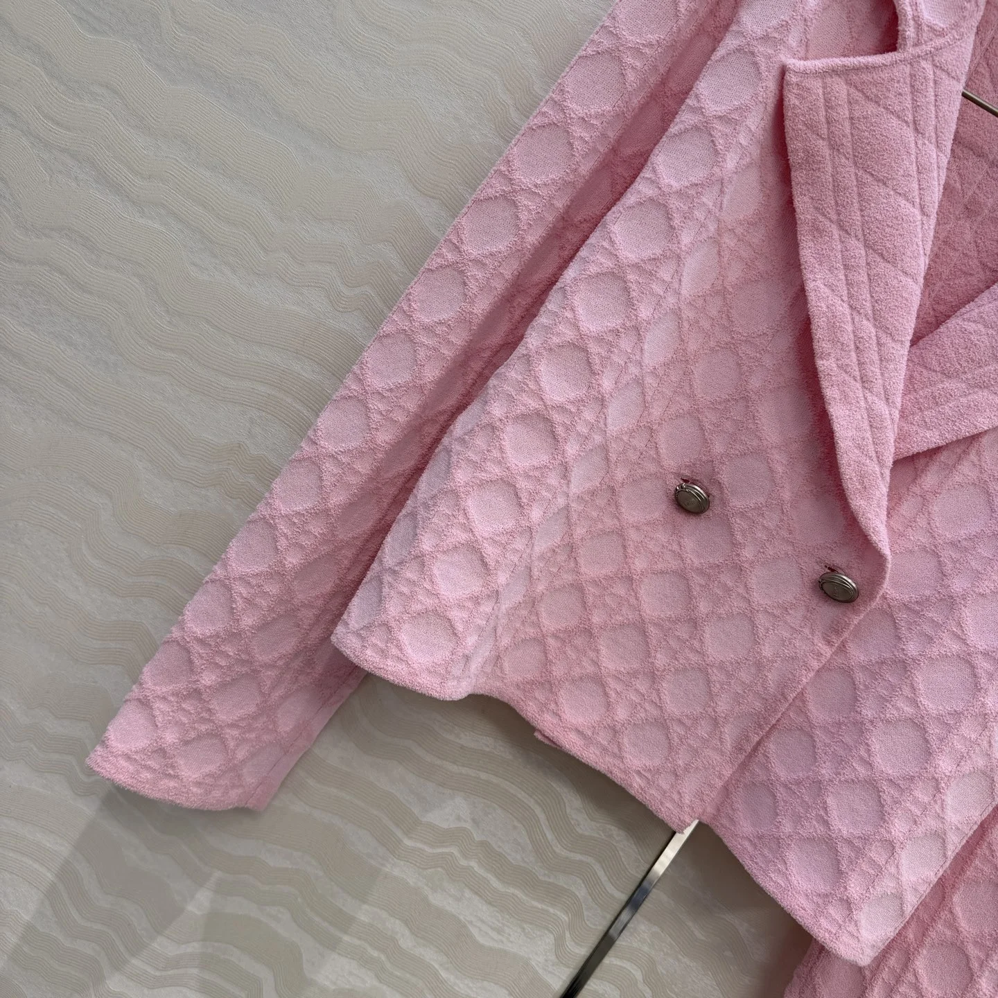 DIOR Jackets Knit Yarn Pink 36-40 C20202609062756 - Image 5