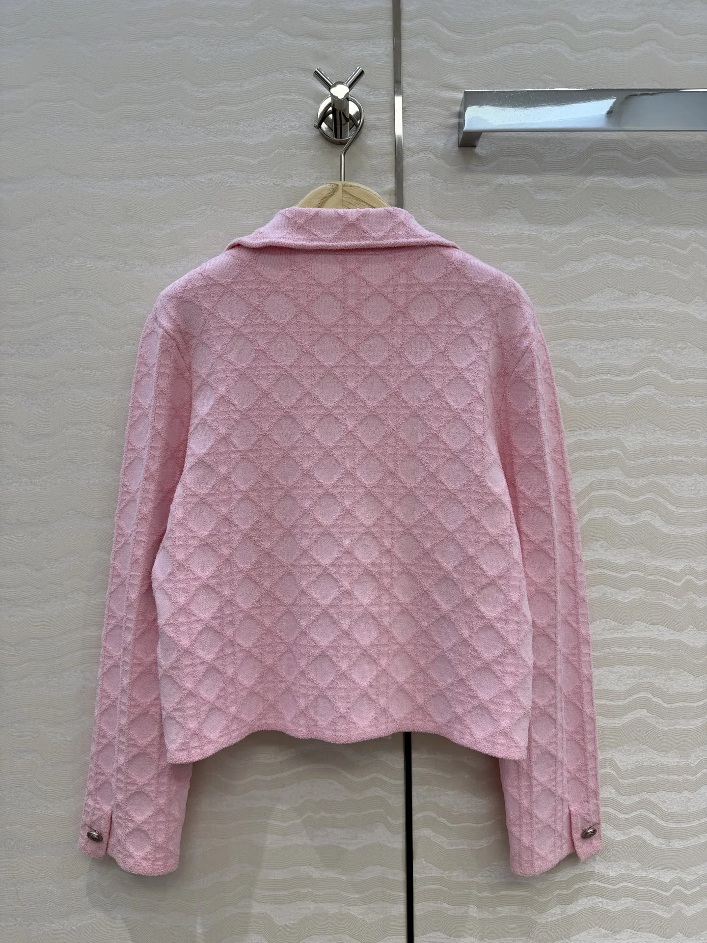 DIOR Jackets Knit Yarn Pink 36-40 C20202609062756 - Image 9