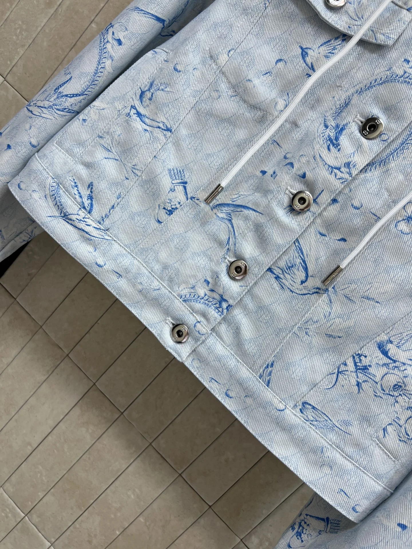 DIOR Jackets Light Blue-Blue S-L C15202609062496 - Image 3