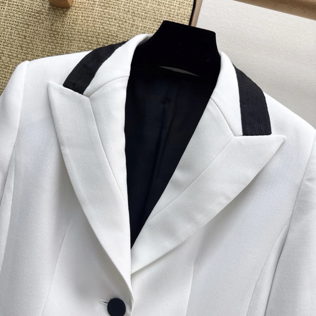 DIOR Jackets Polyester White-Black S-XL C15202609060473 - Image 3