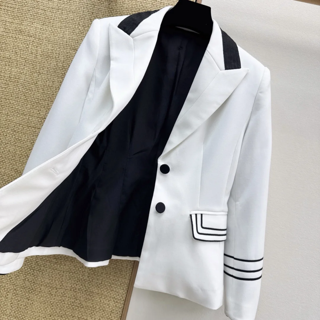 DIOR Jackets Polyester White-Black S-XL C15202609060473 - Image 7