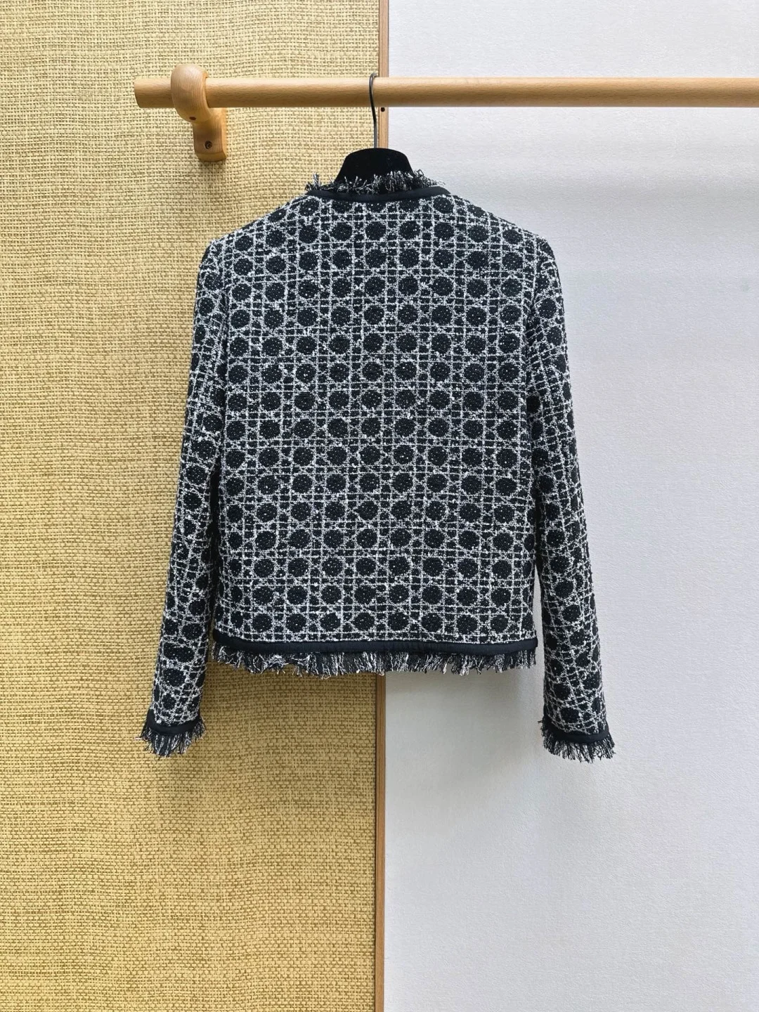 DIOR Jackets Tweed Black-White S-XL C05202609063283 - Image 9