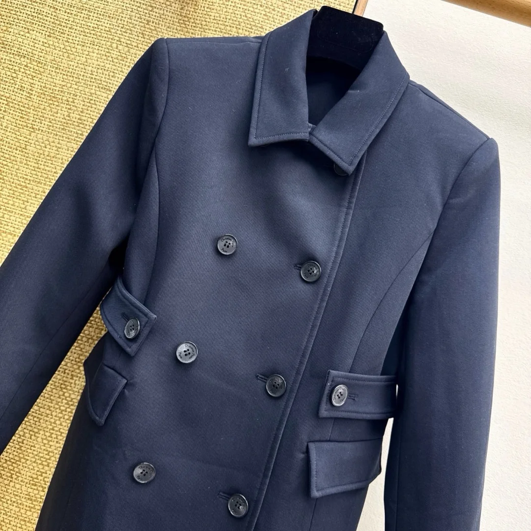 DIOR Jackets Twill Suiting Navy Blue S-M-L C05202609062119 - Image 2