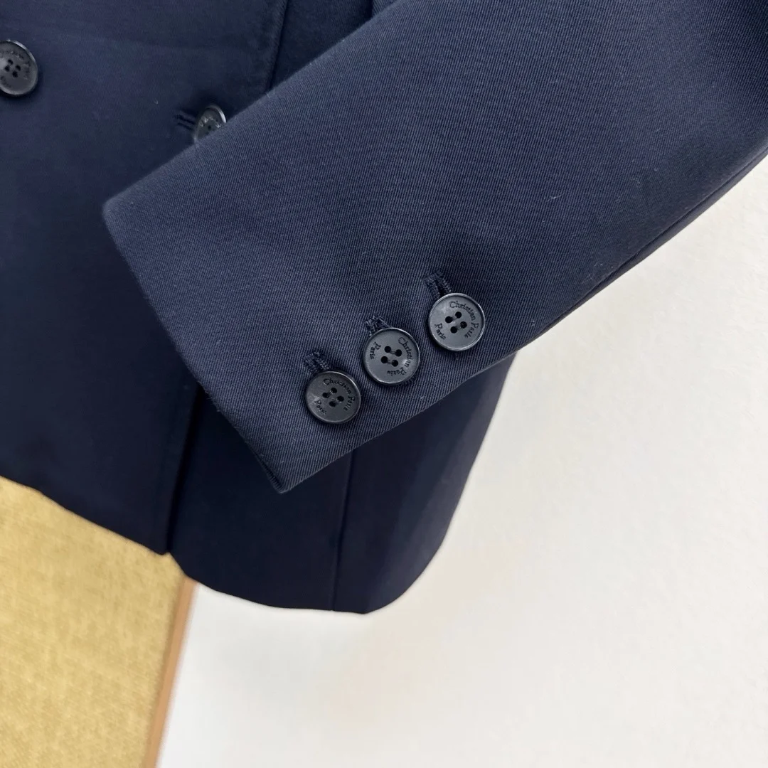 DIOR Jackets Twill Suiting Navy Blue S-M-L C05202609062119 - Image 7