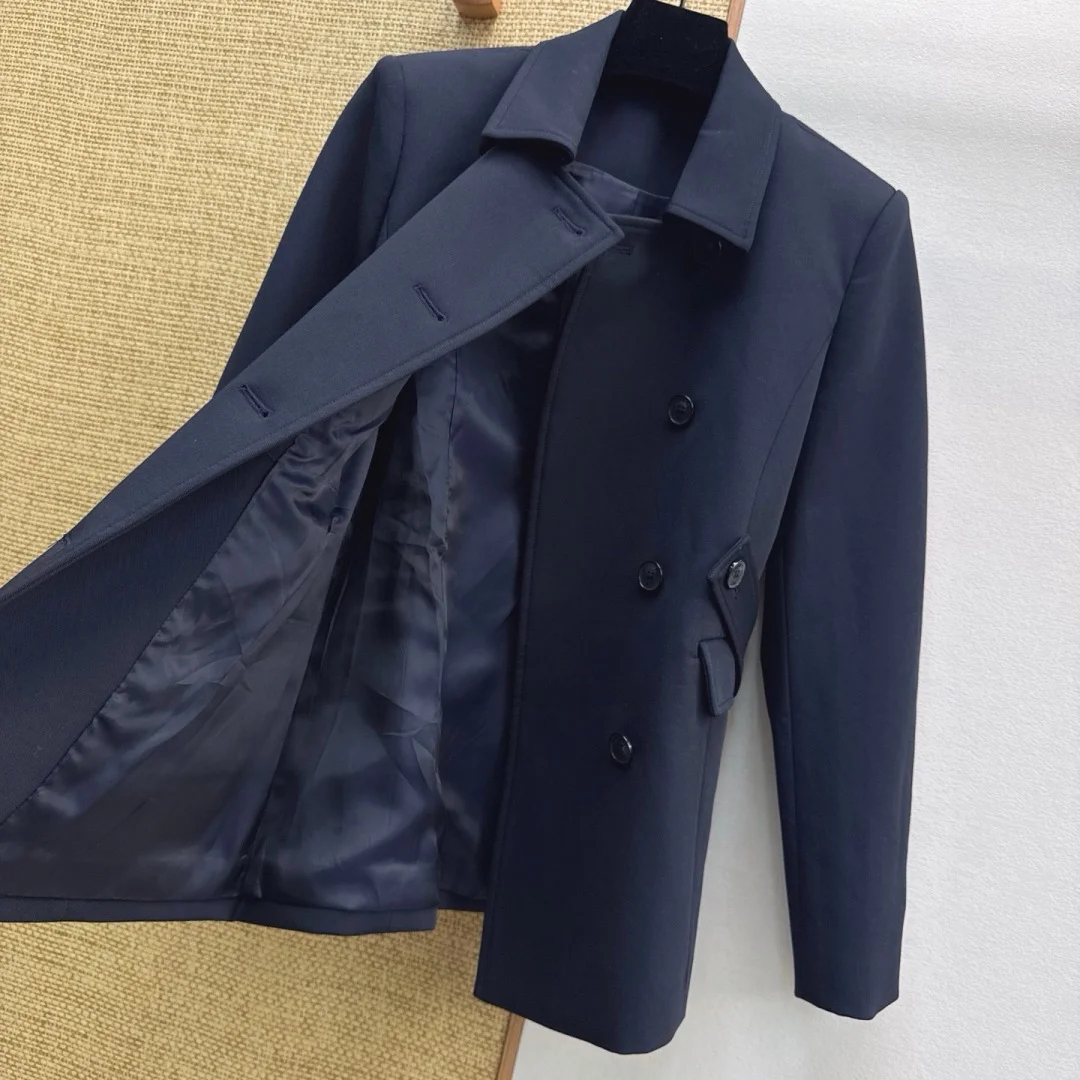 DIOR Jackets Twill Suiting Navy Blue S-M-L C05202609062119 - Image 8