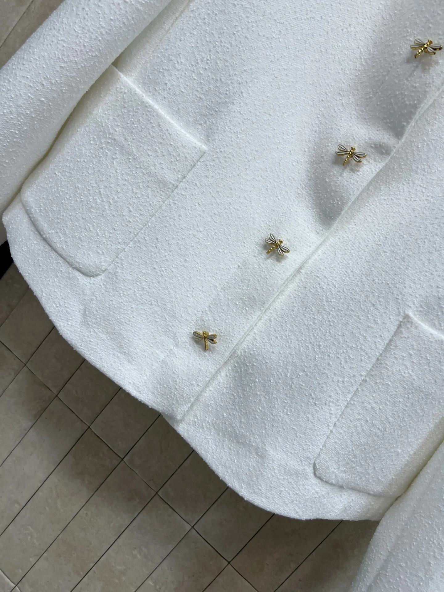 DIOR Jackets White-Gold S-L C15202609060021 - Image 4