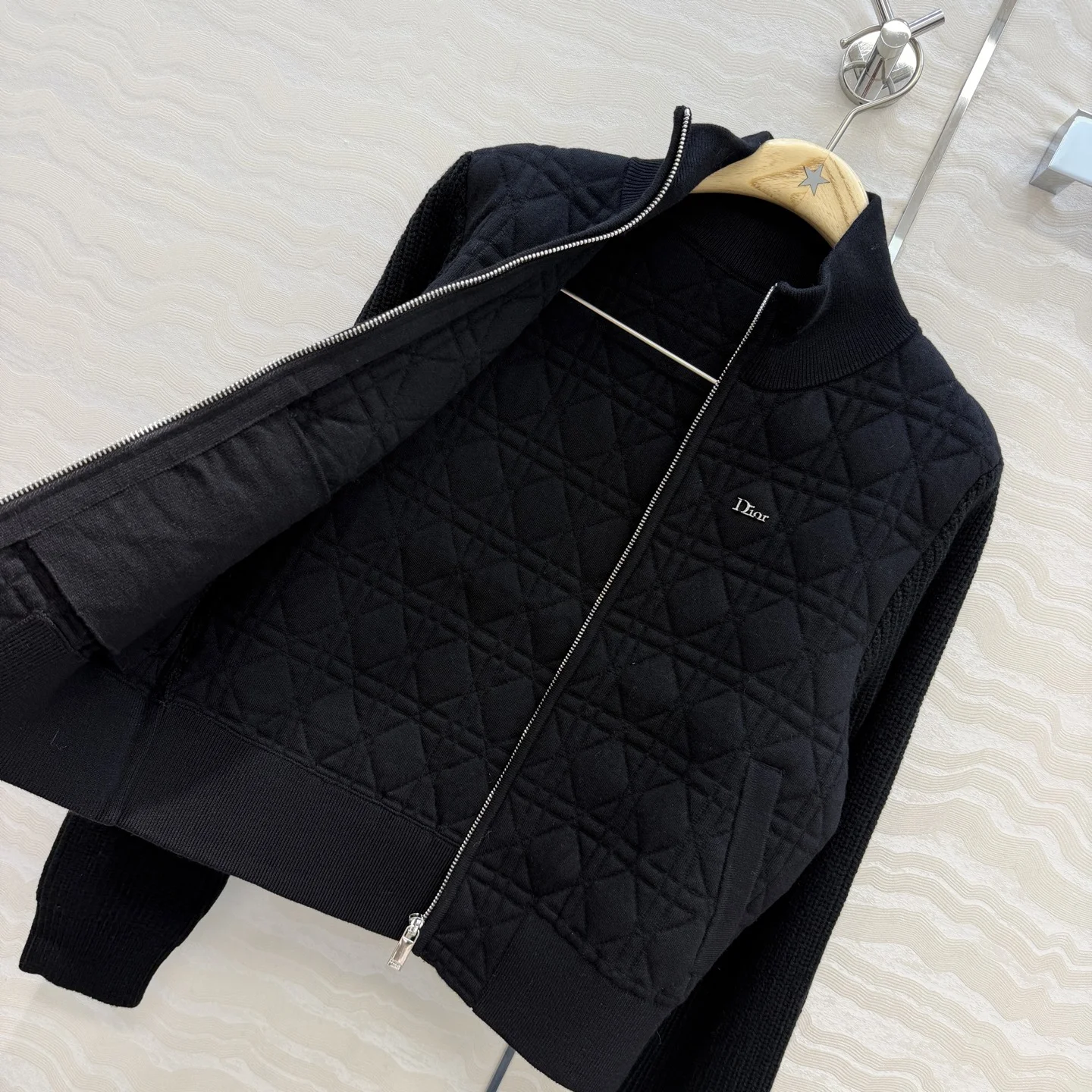 DIOR Jackets Wool Black 36-40 C80202609062759 - Image 7