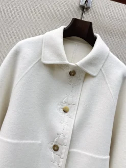 Alternative view of DIOR Jackets Wool Cashmere White-Gold S-L F30202609060608