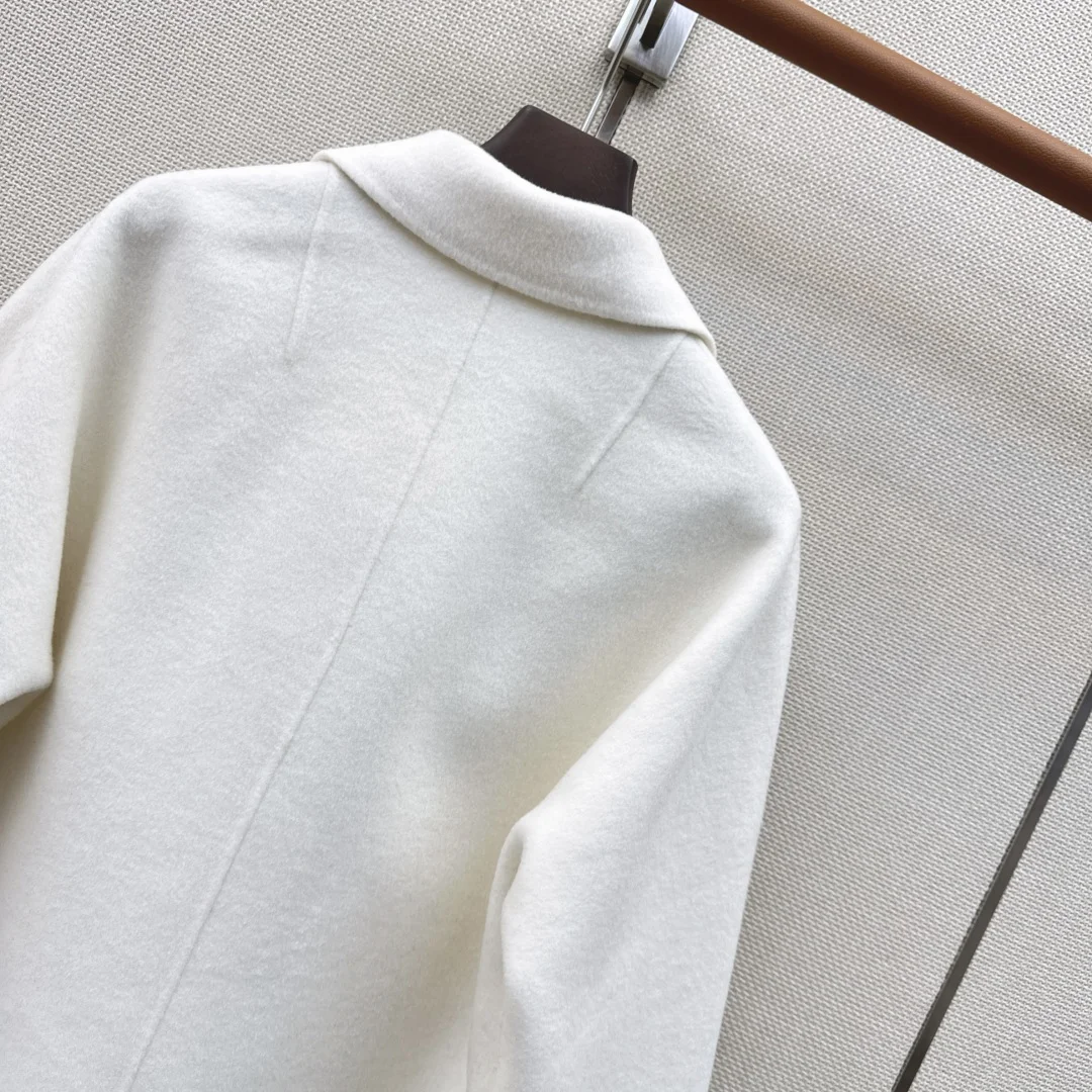 DIOR Jackets Wool Cashmere White-Gold S-L F30202609060608 - Image 8